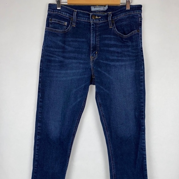Member’s Mark Straight Fit Stretch Dark Blue Premium Denim Jeans, 32x30 EUC - Picture 1 of 5